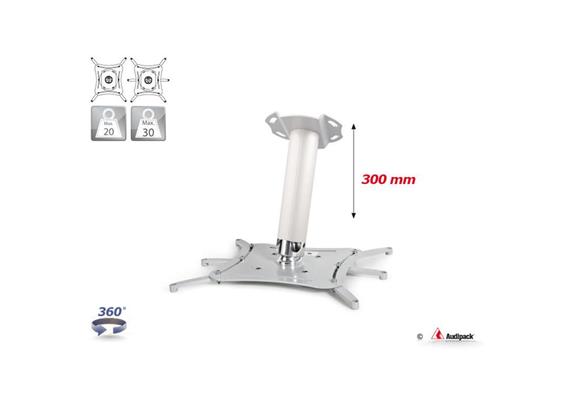 Deckenhalterung QFIX XL grau 300 mm <30 kg