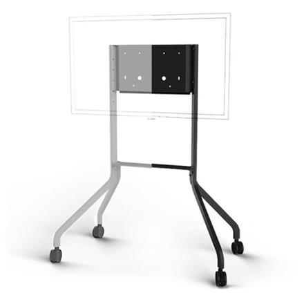 i3FLOORSTAND F65 auf Rollen schwarz