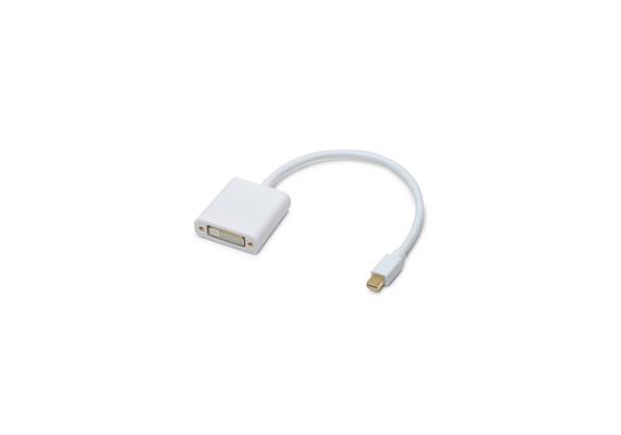 Adaptateur MiniDisplayPort (m) : DVI (f), WUXGA