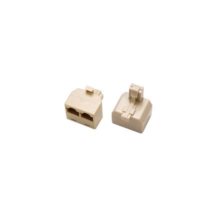 adaptateur RJ45m- 2xRJ45f non-blindé l