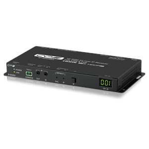 AV over IP Récepteur avec USB&POE Dante ready