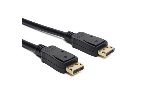 DisplayPort (m) - DisplayPort (m), noir, 4K, 0.5m