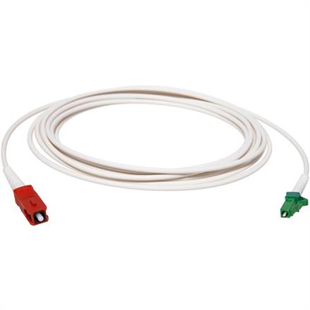 FTTH XGS-PON (10 Gbps) blanc, 10 m