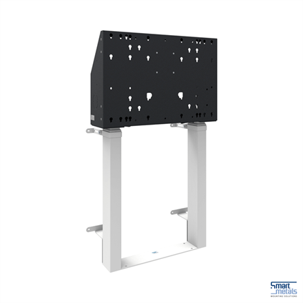 Elevatore a parete a pavimento XXL/86"/120 kg/altezza regolabile 870 mm/bianco