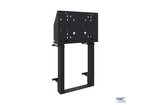 Elevatore a parete a pavimento XXL/86"/120 kg/altezza regolabile 870 mm/nero