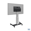 Elevatore di display mobile su ruote, 86"/120 kg/500mm aggiust. dell'altezza, nero/allu | Bild 4