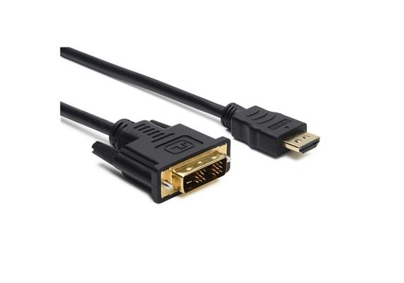 HDMI (m) - DVI-D (m), nero, 1080i, 15.0m