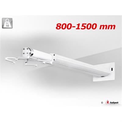 Supporto a parete QFIX bianco 800 - 1500 mm