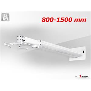 Supporto a parete QFIX bianco 800 - 1500 mm