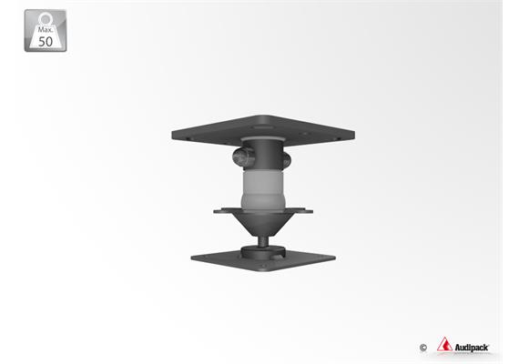 Supporto a soffitto Quick Release 142 mm