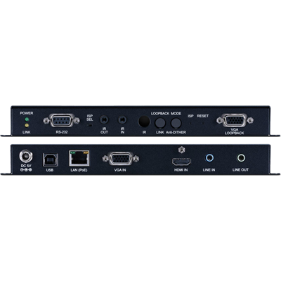 Trasmettitore HDMI / VGA su IP con USB